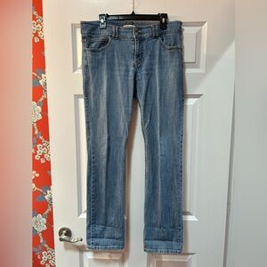 CAbi Light Blue Straight Leg Jeans